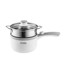 SONGEN 迷你多功能電煮鍋 快速加熱 不鏽鋼內膽 易清洗, SG-D723