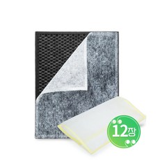 [필터왕국]위닉스 APEE443-HWK 펫전용필터 전처리필터 12장, 1개