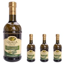 콜라비타 엑스트라 버진 올리브유 메디터레이니언 트래디셔널, 750ml, 4개