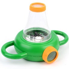 어린이집 숲체험 교구 양손잡이 열매 식물관찰 확대경 돋보기