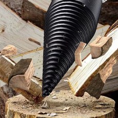 캠핑장작 불쏘시개 비트 쪼개기 도구, 1개, 나무쪼개기32mm