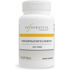 Integrative Therapeutics포스파티딜세린 - 뇌 기능 소프트젤 60개, 1, 60