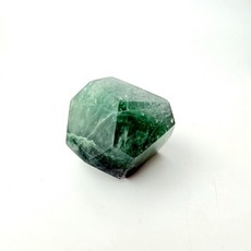 綠螢石 羽毛體 浪花 帶彩虹光, 1個