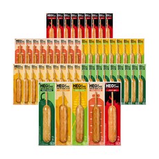 허닭 닭가슴살 소시지 후랑크 5종 혼합, 70g, 50개