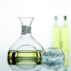 Spiegelau 紅白酒雙用醒酒器(附保冰底座)-1000ml-68429, 1個