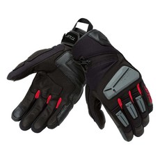 T.UR G–FOUR gloves 防摔手套 指關節護具 輕量化 掌內滑塊, 黑紅, 1個
