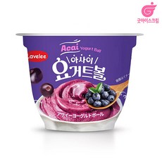 라벨리 디요거트 아사이 요거트볼 180ml, 12개