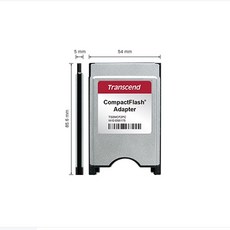 트랜센드 TS0MCF2PC / PCMCIA CF 아답타, 1개