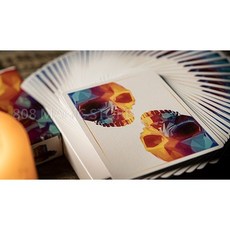808 MAGIC 新版水晶骷髏 Memento Mori Genesis 花切經典魔術道具, 1副牌, 1個