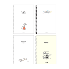 모닝글로리 1000 중고생 SP 영어노트, 랜덤색상, 5개입