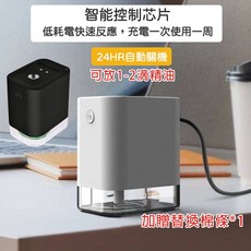 手感應酒精噴霧消毒器 智能控制芯片 充電一次使用一周 24HR自動關機, 白色