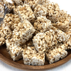 수제 밀쌀강정 300g 밀강정 쌀과자 전통과자, 1개