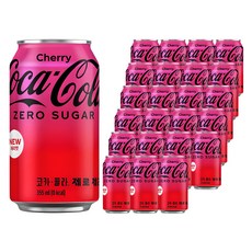 코카콜라 제로 체리, 350ml, 24개