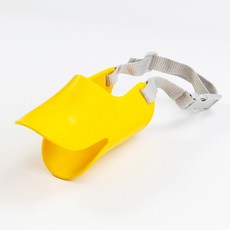 소형견 강아지 입마개 짖음방지기 실리콘 오리입마개, 2 오리입마개 M, 1개