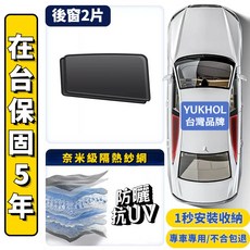 Suzuki Swift 磁吸式遮陽簾 隔熱防曬, 1個, 後窗2片,2018年-至今【Swift】