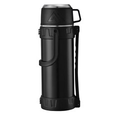 루비코코 대용량 워터저그 물통 보냉 보온병, 1개, 2L, 블랙