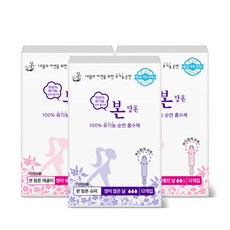 유기농본 유기농 순면 항균 탐폰 12개입 슈퍼1+레귤러2, 1세트, 36개입