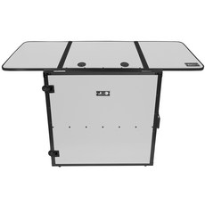 [디제이 테이블] UDG Ultimate Fold Out DJ Table White MK2 Plus (Wheels) (U91049WH2), 퀵(서울 착불)