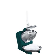 熱銷 110V電動碎冰機商用家用出口美國加拿大刨冰機冰沙機多功能碎冰機, 綠色 碎冰機【美規雙刀】
