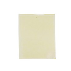 黏蟲紙 黏蟲板 天然除蟲紙 天然農法 無毒栽種適用 15*25cm, 黃色