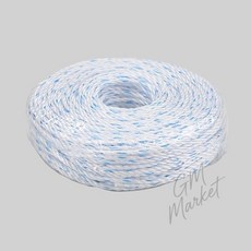 다용도 pp로프 밧줄 농업용 화물 포장 결속 끈 백색 5mm 80m 0.9kg 얇은로프 다용도밧줄, 1세트
