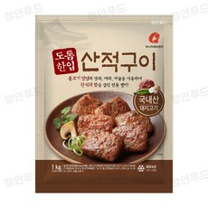 마니커식품 도톰한입 산적구이 국내산 1kg, 2개