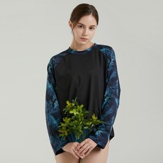 HMUS Tenerife Overfit 女式長袖 T 卹防護罩