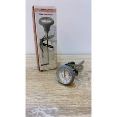 愛洛奇日本 Tiamo兩用 矽膠溫度計-灰色HK0435, 1個