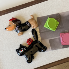 해피파이 창조적 캐릭터 냉장고 마그네틱 자석 2종세트