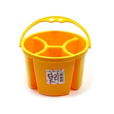 달리 물통 소 수채화 플라스틱 17x11.5cm, 5개