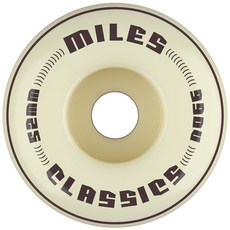 [MILES] CLASSICS 99A 52mm DURO 마일즈 휠 스케보 스케이트 보드 스트리트 하드, 1개