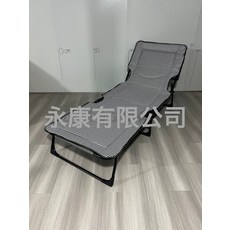 NBZH 摺疊牀午休牀辦公室午睡神器簡易家用午休牀單人行軍躺椅便捷午睡, 四擋摺疊牀-棉麻千鳥格