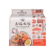 純米紅蔥肉燥風味湯米粉 4入/袋 (台灣米 快速料理 無添加), 260g, 1個