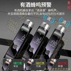 高精度酒精測試儀, 1個, 國標【精准數值100%】高精度+秒出結果