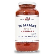 요마마스푸드 스파이시 마리나라 토마토 소스, 1개, 708g