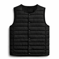 탑보이 U넥 초경량 패딩조끼 (TC010)