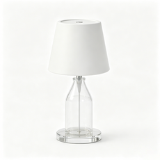 創意酒瓶燈 LED觸控氣氛燈 可充電小夜燈 露營酒吧燈, 白色