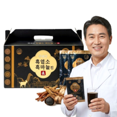 새솔 흑염소 흑마늘 진액 흑염소즙 엑기스, 30개, 70g