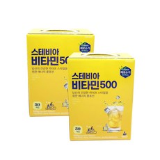 이레 스테비아 비타민 500 50Tx2개