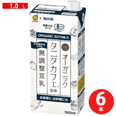 자연농 무가당 두유, 6개, 1L