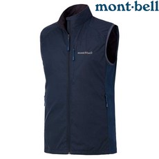 Mont-Bell 女款 Light Shell VT 軟殼背心 石墨灰 M 號 防風保暖透氣