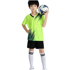 [ZFZTLYEL] 120cm~160cm (130 키즈 축구 저지 풋살 야구 주니어 아이 소년 트레이닝