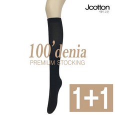 [제이코튼] 1+1 학생용 고탄력 판타롱스타킹 100데니아도톰스타킹