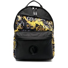 베르사체진쿠튀르 바로크 패턴 프린트 집업 백팩