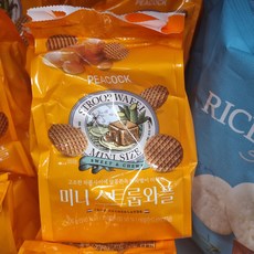 피코크 미니 스트룹 와플 옵션 수량, 7개, 200g