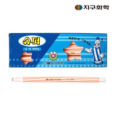 지구화학 슈퍼 색연필 낱색 연주황 12p, 1개, 1색