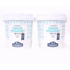 코우카키스 무지방 그릭요거트 1kg, 1세트