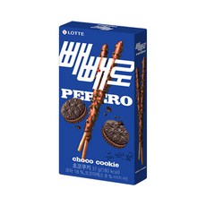 롯데웰푸드 사무실간식 주전부리 하트 빼빼로 초코쿠키 37g 빼빼로데이 탕비실 어린이집 수능, 3개