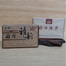 勐庫雅韻 普洱茶磚 喬木大樹 250克, 1個, 孟庫陳香1只