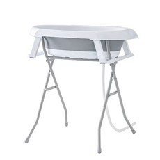 애견 스탠드욕조 반려동물 강아지 목욕통 이동식, 1개, B. 1658 회색 욕조 회색 브라켓